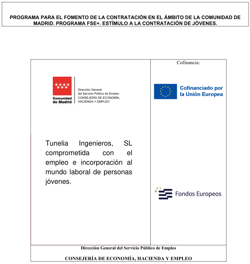 Programa fomento contratación jovenes